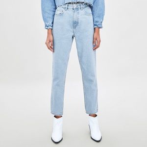ZARA Authentic Denim Mom Jeans